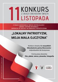 Konkurs patriotyczny „Lokalny patriotyzm, moja mała ojczyzna”